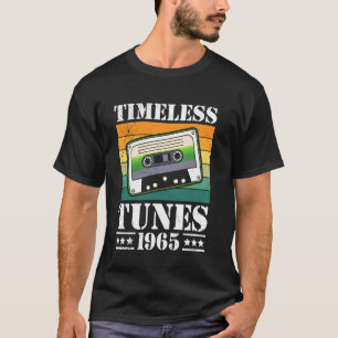 60th Birthday TIMELESS TUNES 1965 Funny Retro T-Shirt