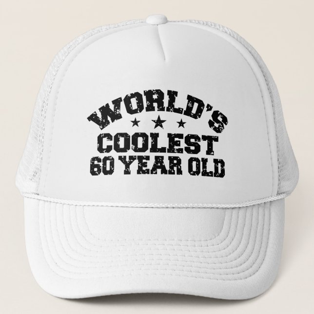 60th Birthday Trucker Hat (Front)