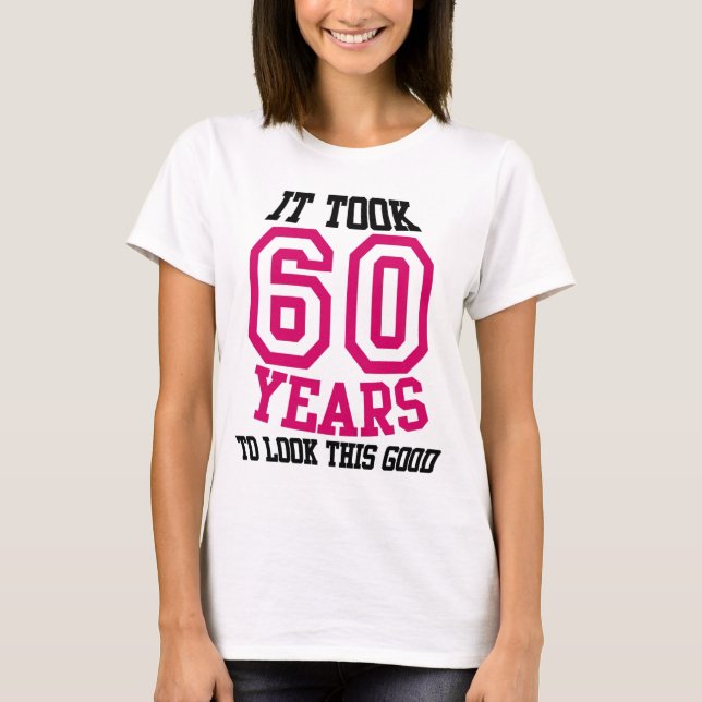 60th Birthday TSHIRT (Front)