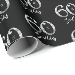 60th Birthday Wrapping Paper