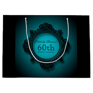 60th Bithday Celebration Personalised Gift Bag