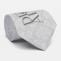 60th Diamond Anniversary Silver Damask