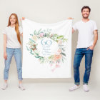 60th Diamond Wedding Anniversary Floral Garland