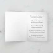 60th Diamond Wedding Anniversary Photo Card (Inside)