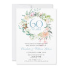 60th Diamond Wedding Anniversary Roses Floral