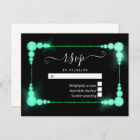 60th Diamond Wedding Anniversary RSVP Card