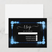 60th Diamond Wedding Anniversary RSVP Card
