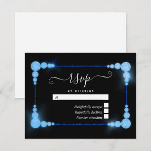 60th Diamond Wedding Anniversary RSVP Card