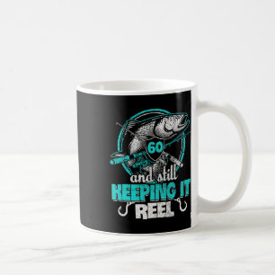 60th Fishing Funny Birthday Shirt Fisherman Keepin Coffee Mug