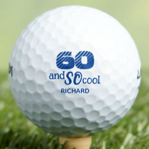60th Gift for Father in Law – So Cool Design Golf Balls