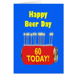 60th Happy Beer Day Birthday 