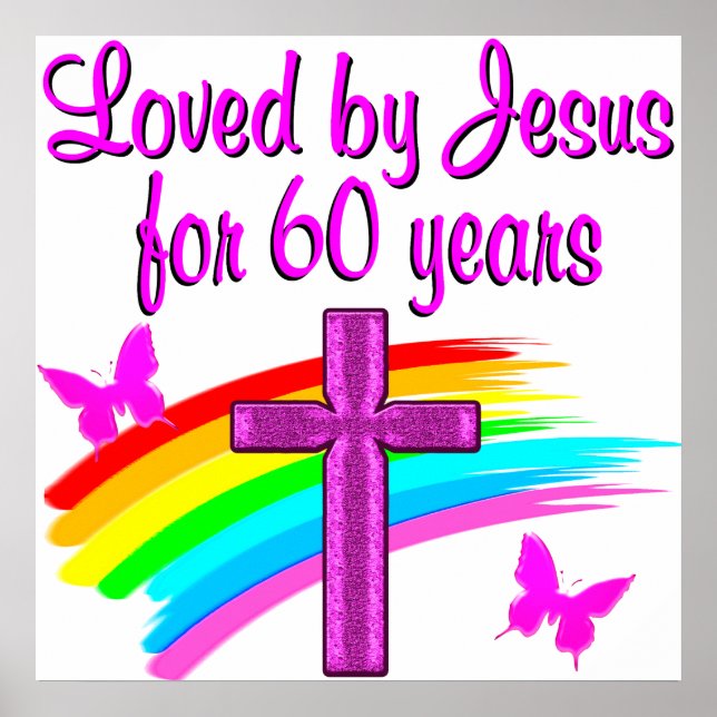 60th LOVING GOD Poster (Front)
