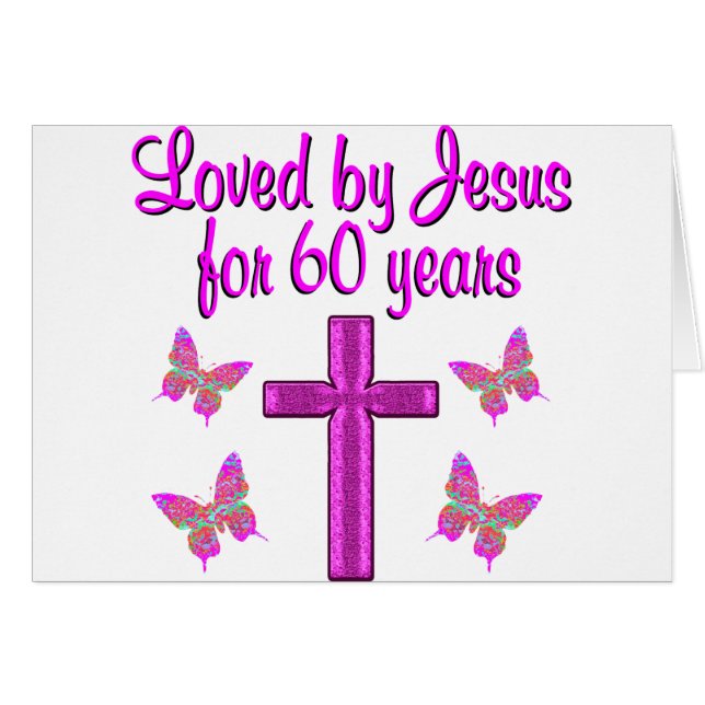 60TH LOVING JESUS (Front Horizontal)