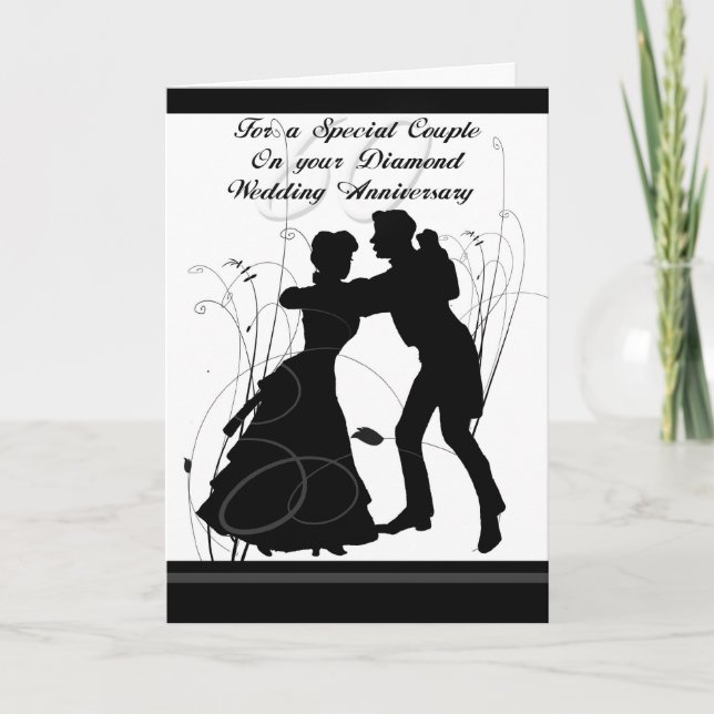 60th Wedding Anniversary Card (Front)