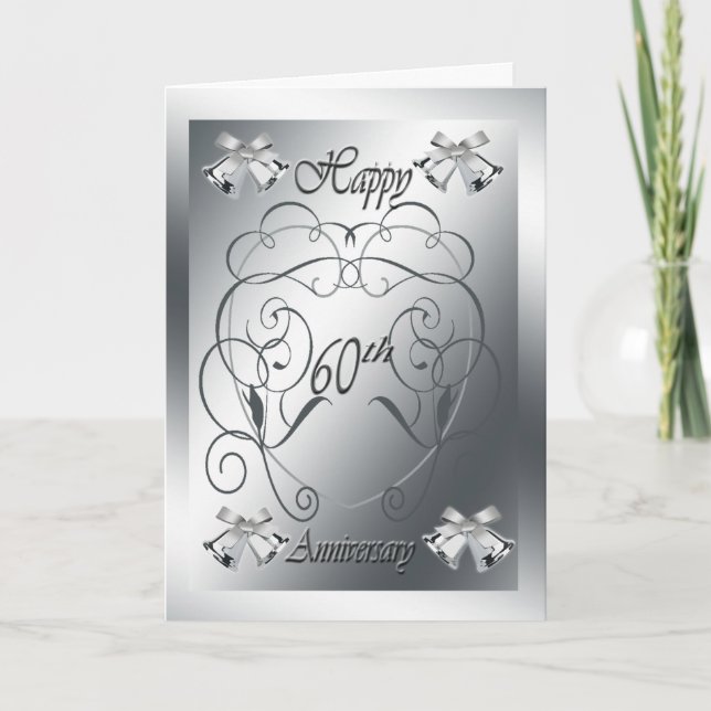 60th Wedding Anniversary Card (Front)