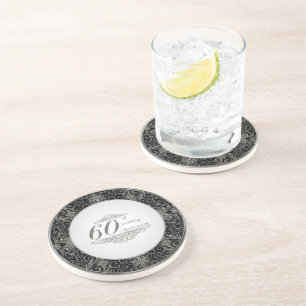 60th Wedding Anniversary Coaster