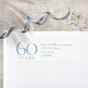 60th Wedding Anniversary Diamond Address