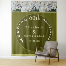 60th Wedding Anniversary Diamond Orchid