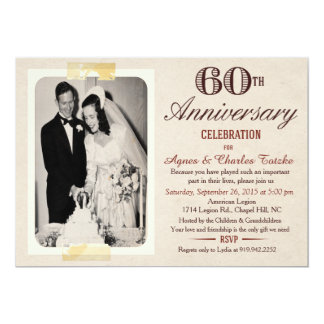 20th Wedding  Anniversary  Invitations  Announcements  