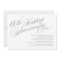 60th Wedding Anniversary Invitations