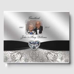 60th Wedding Anniversary Photo Guestbook