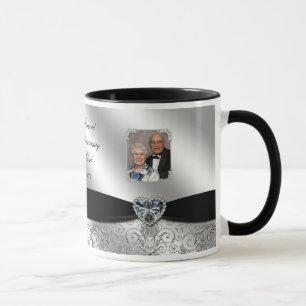 60th Wedding Anniversary Photo Mug