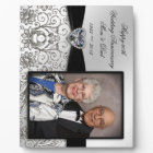 60th Wedding Anniversary Photo Plaque