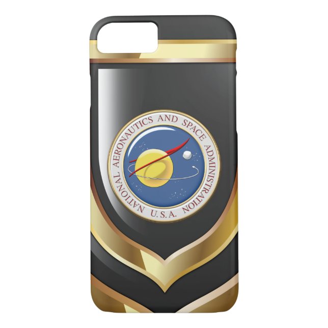 [610] NASA Emblem [3D] Case-Mate iPhone Case (Back)
