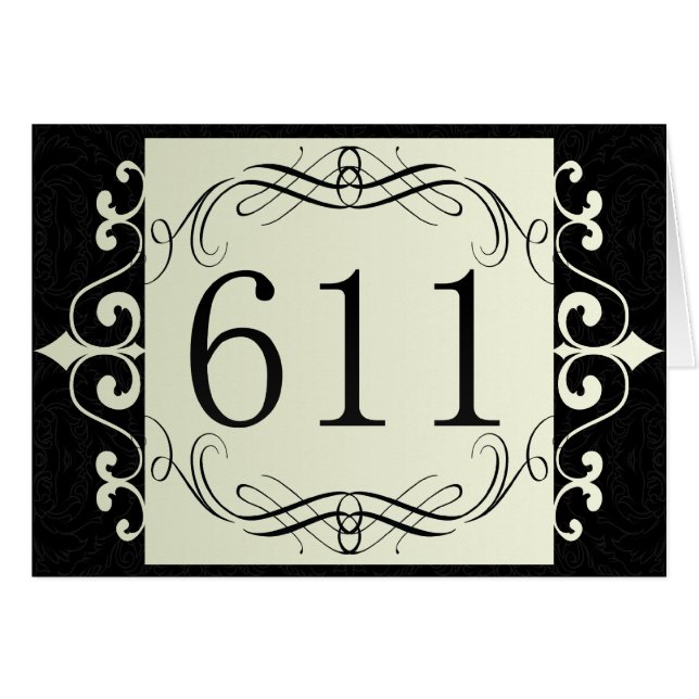 611 Area Code (Front Horizontal)