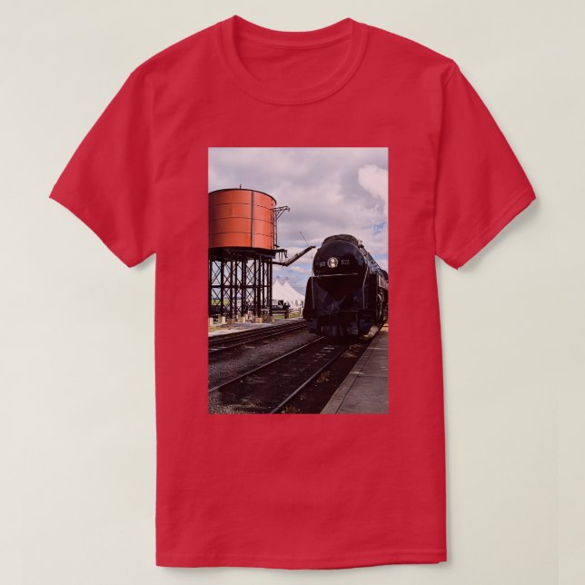 611 Norfolk and Western Steam Engine T-Shirt (Design Front)