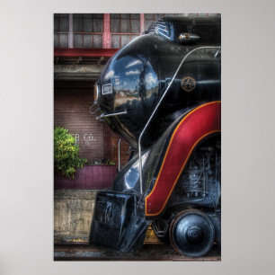 611 - NW - J Class - Steam 4-6-4 Poster