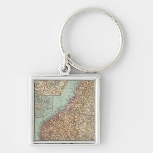 6162 Sweden, Norway Key Ring (Front)