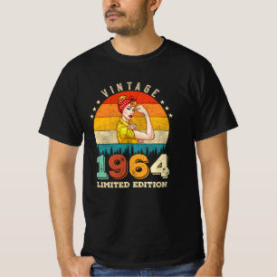 61 Year Old Bday 1964 Vintage 61st Birthday Women T-Shirt