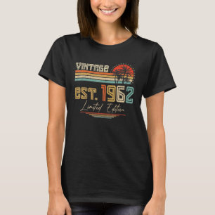 61 Years Old Vintage 1962 61st Birthday T-Shirt