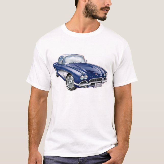 61CorvetteGlitzie T-Shirt (Front)