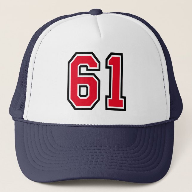 61st Birthday Trucker Hat (Front)