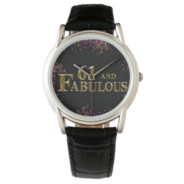 61st Birthday  Watch (Front)