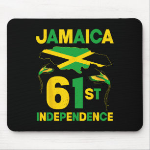 61st Jamaica Independence Day Since 1962 Doctor Bi Mouse Mat