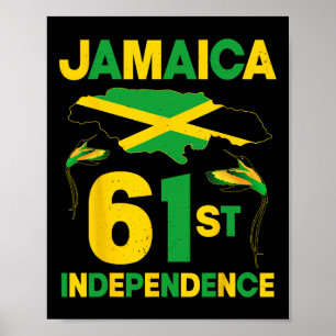 61st Jamaica Independence Day Since 1962 Doctor Bi Poster