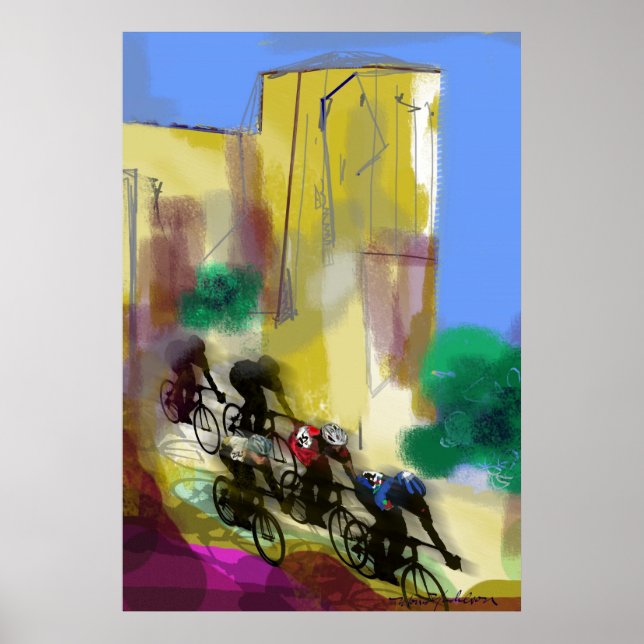 62110 Bike Race Poster (Front)