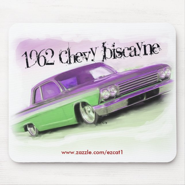 62' Chevy Biscayne Mouse Mat (Front)