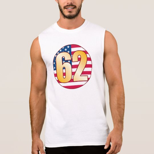 62 USA Gold Sleeveless Shirt