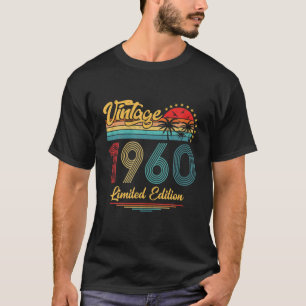62 Years Old Bday Born In 1960 Vintage 62Nd Birthd T-Shirt