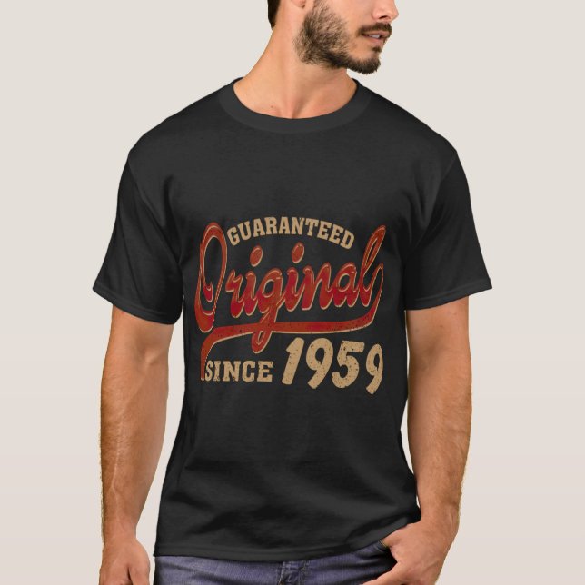 62nd Birthday Gift Ideas T-ShirtGuaranteed Since T-Shirt (Front)