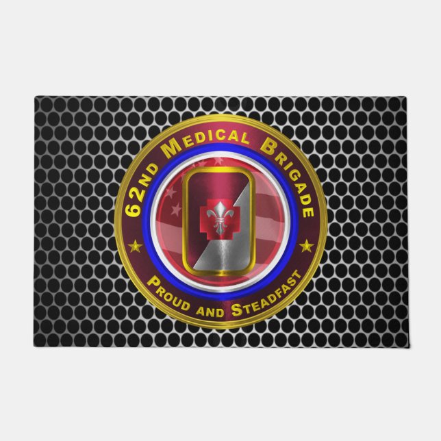 62nd Medical Brigade  Doormat (Front)
