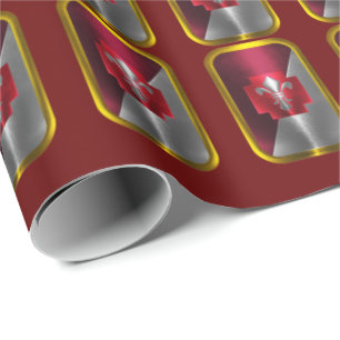 62nd Medical Brigade “Proud And Steadfast” Wrappin Wrapping Paper