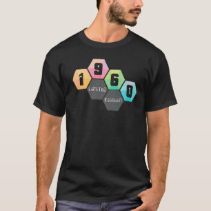 62th Birthday Ladies Mens 62 Years 1960 6 T-Shirt