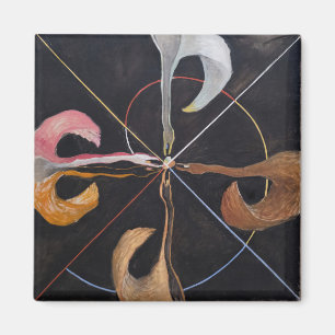 6386-Hilma af Klint Group IX SUW The Swan No.7 Magnet