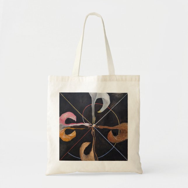 6386-Hilma af Klint Group IX SUW The Swan No.7 Tote Bag (Front)