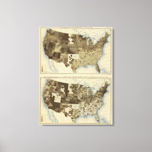 63 Taxation, indebtedness 1890 Canvas Print